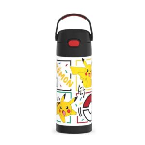 Garrafa Thermos Infantil Térmica Pokémon Grande 410ml