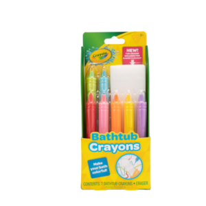 Crayola Bathtub Crayons Giz Kit Banho Com Borracha